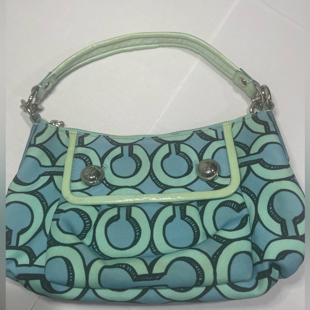 SUPER CUTE Poppy Coach Purse! Excellent condition!